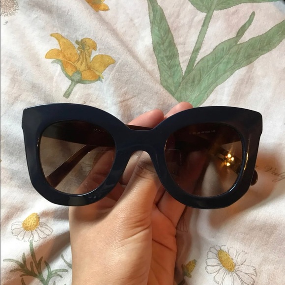Celine 41093/S Blue and Tortoise Sunglasses - Picture 5 of 9